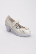 Krem Kız Çocuk Ortopedik Topuklu Ayakkabı